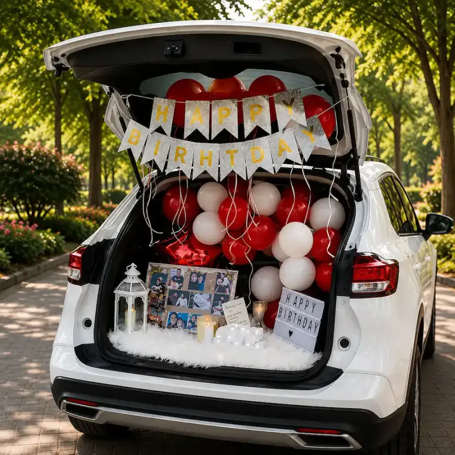 Car boot Decoration — decoration setup in Pune