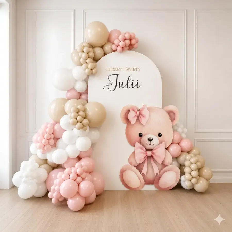 Premium Baby Shower Balloon Decoration — decoration setup in Pune