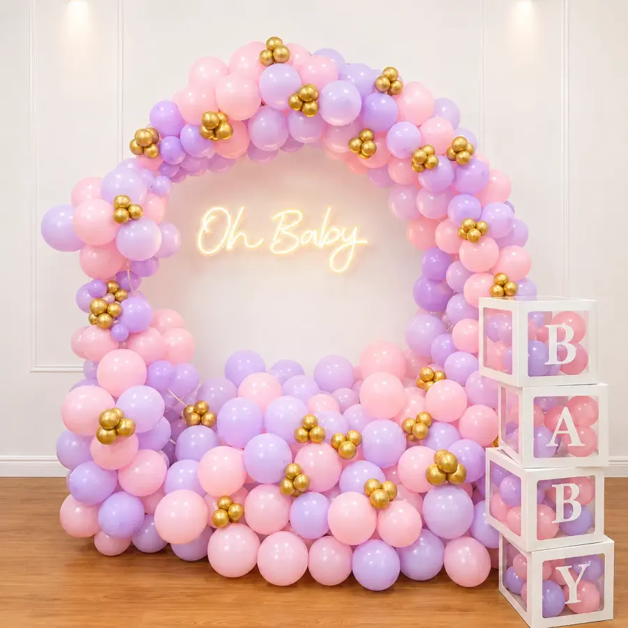 Whimsical Baby Shower Decoration — decoration setup in Pune
