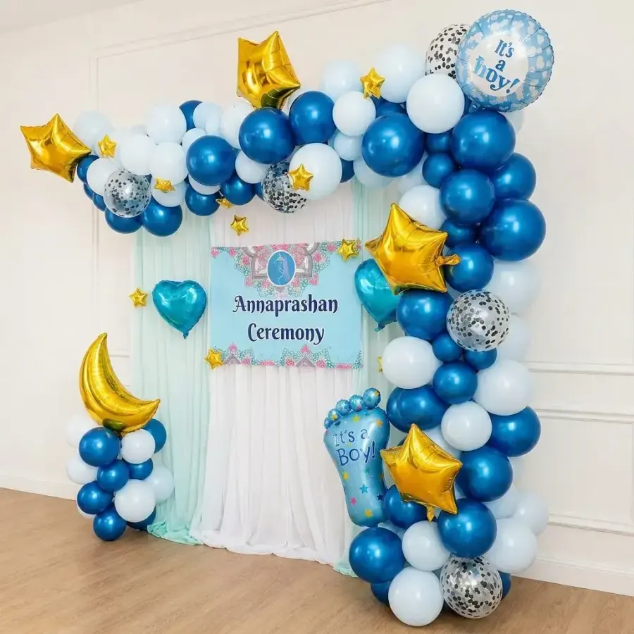 Annaprashan Home Balloon Decoration — photo 2