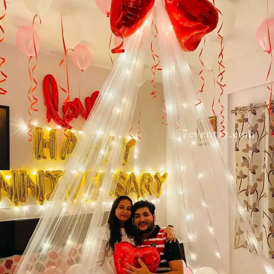 Anniversary Cabana Decor — decoration setup in Pune