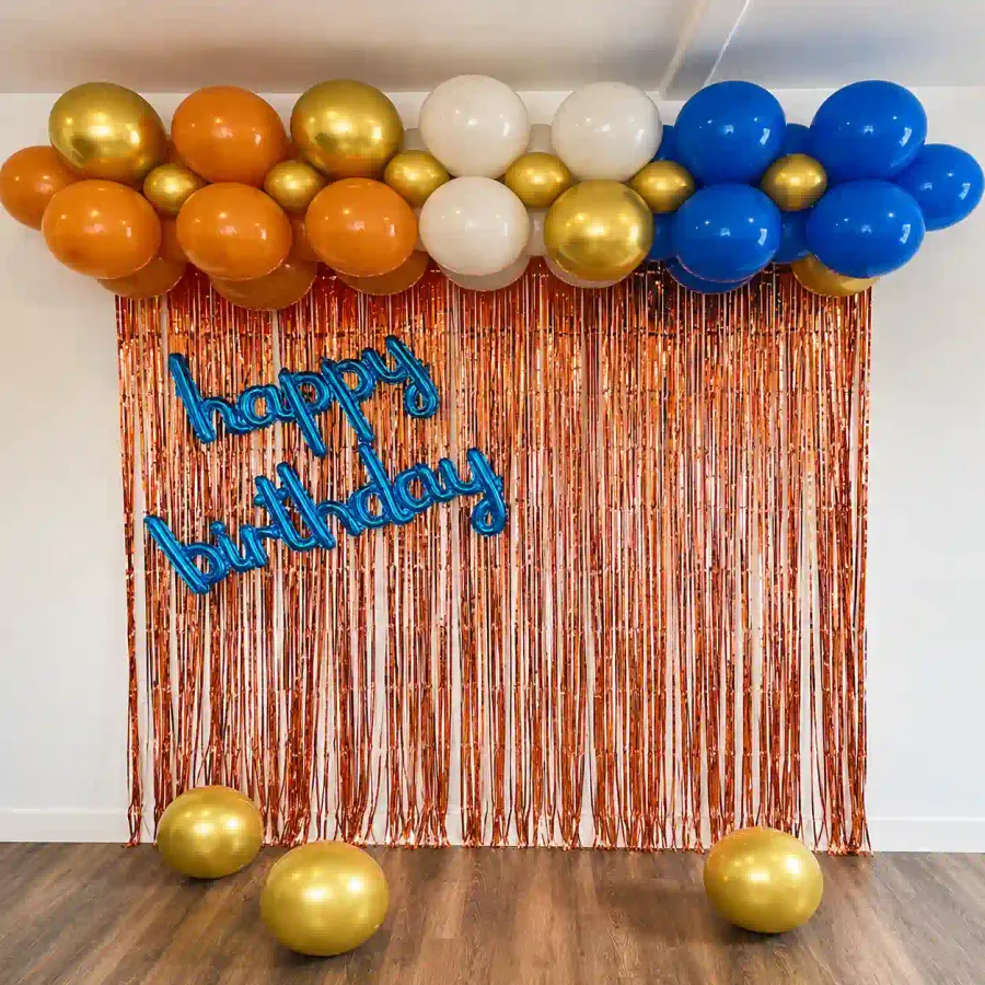 Simple Birthday Arch Decoration — decoration setup in Pune