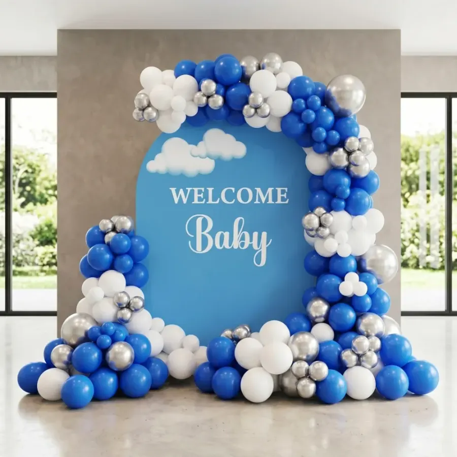 Welcome New Born Baby Decoration — decoration setup in Pune