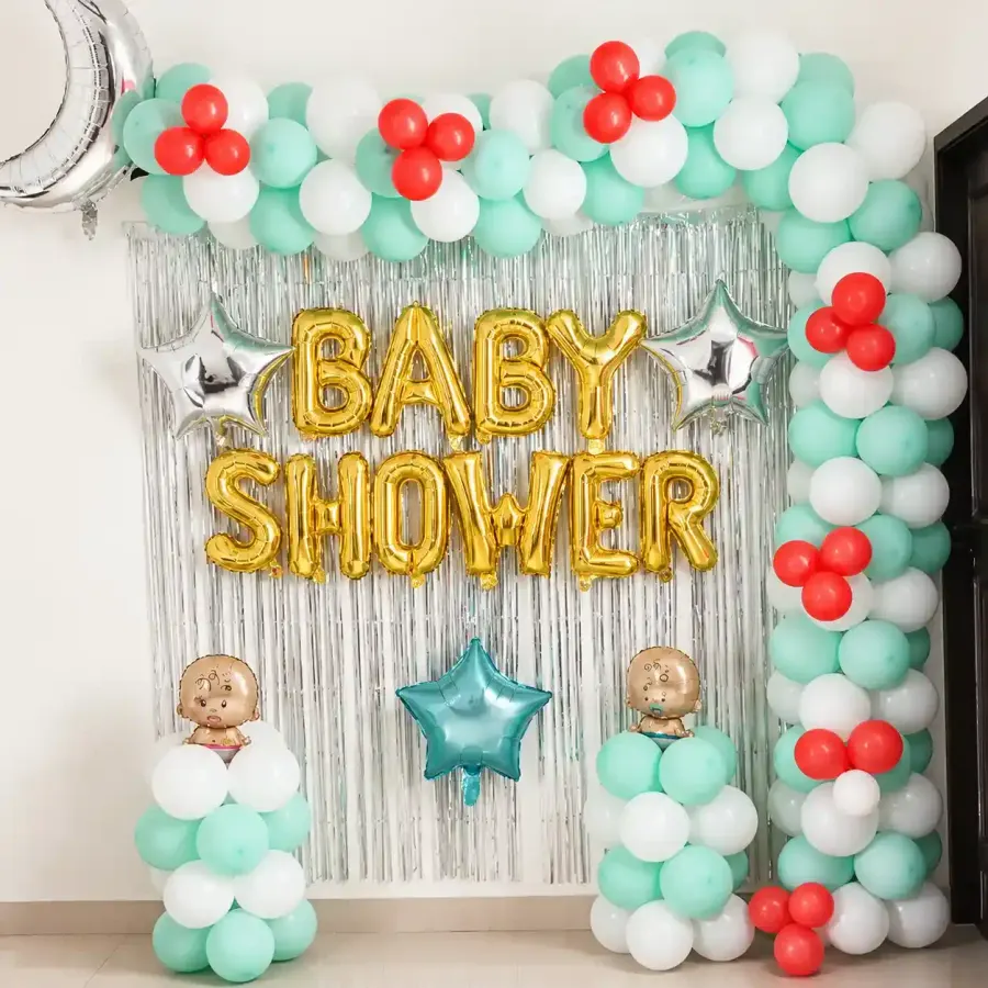 Baby Shower Home Decor — decoration setup in Pune