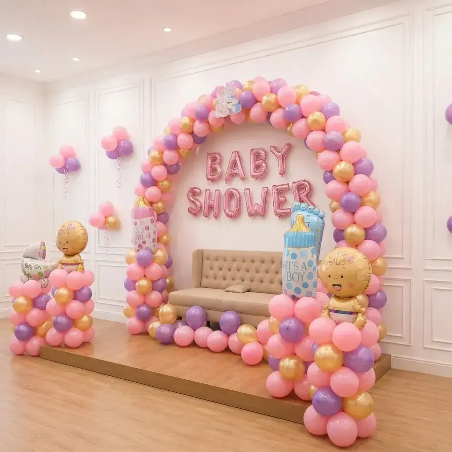 Baby Shower Stage Decoration — photo 3