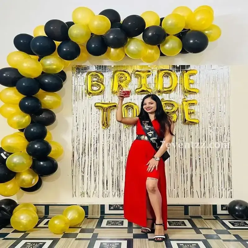Bachelorette Party Arch — decoration setup in Pune