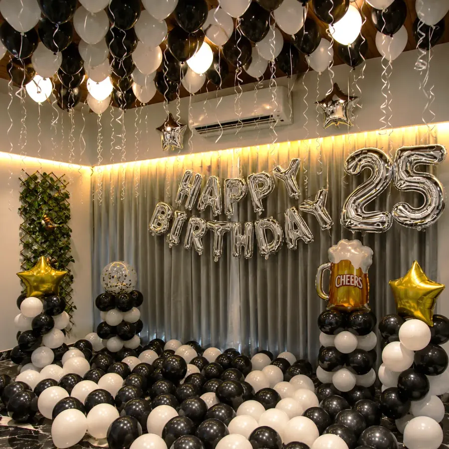 Balloon House Party — decoration setup in Pune