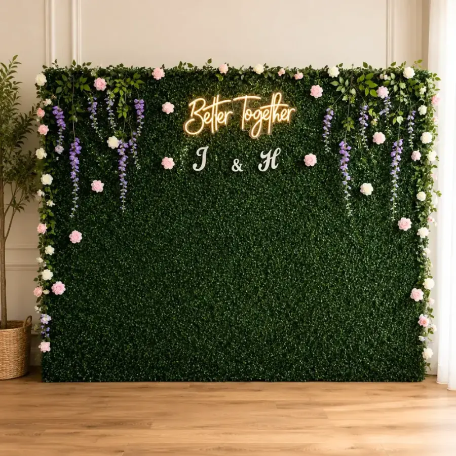 Better Together Backdrop — decoration setup in Pune