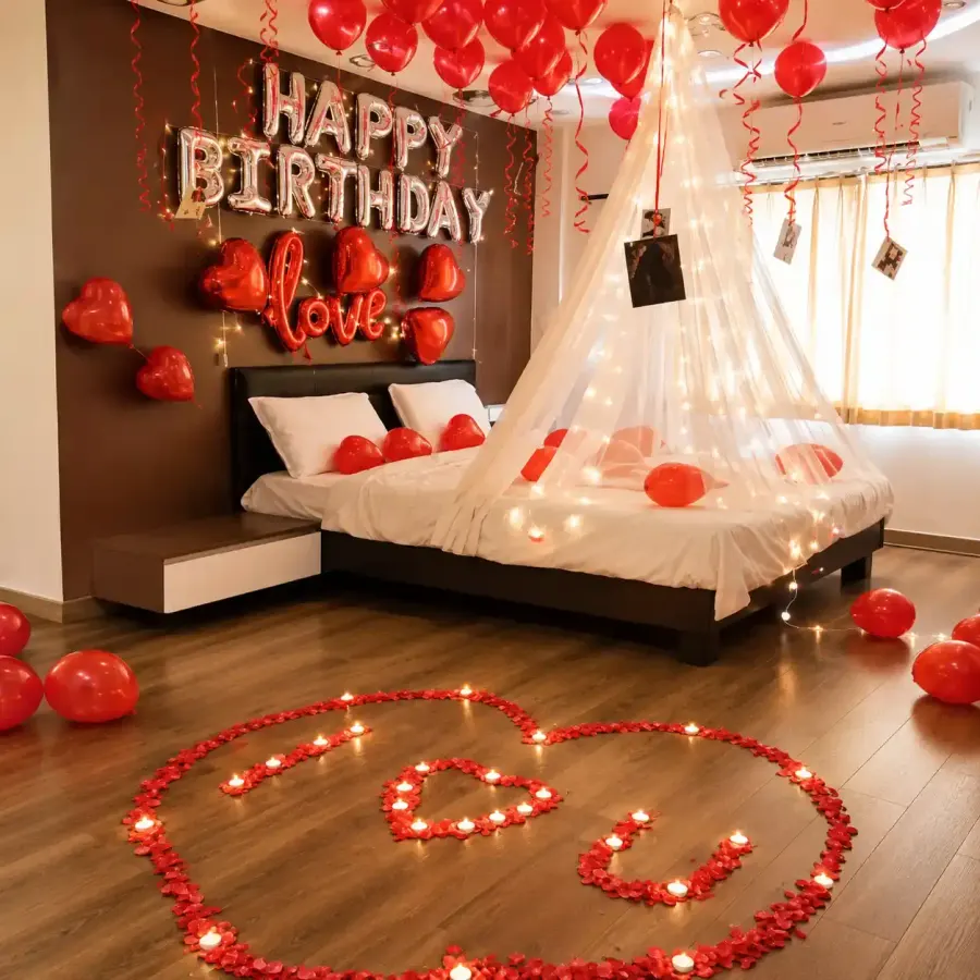 Birthday Cabana Decoration — decoration setup in Pune