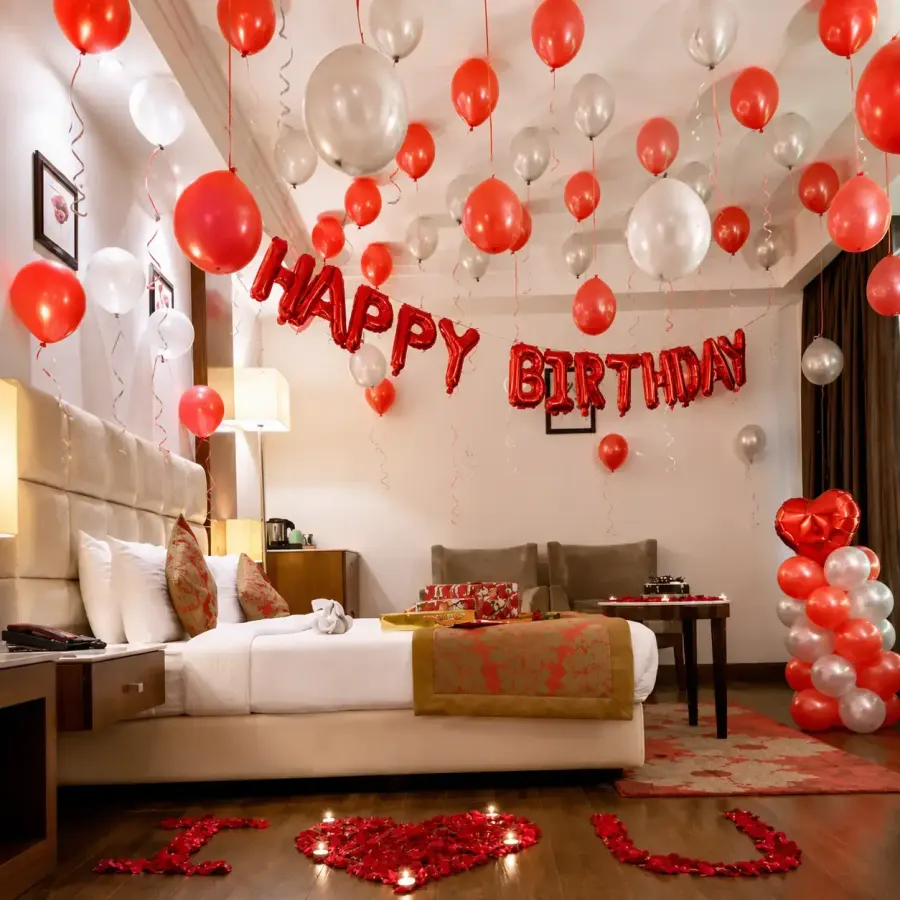 Birthday Room Surprise — decoration setup in Pune