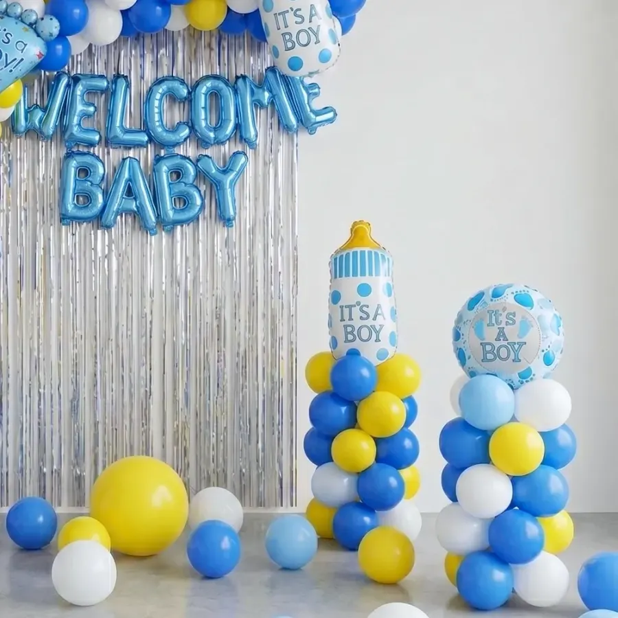 Welcome Baby Boy Wall Decor — photo 2