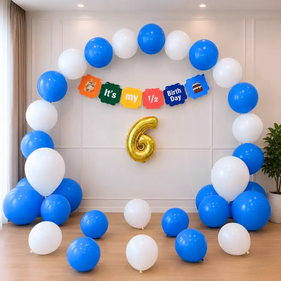 6 Month Birthday Setup — decoration setup in Pune