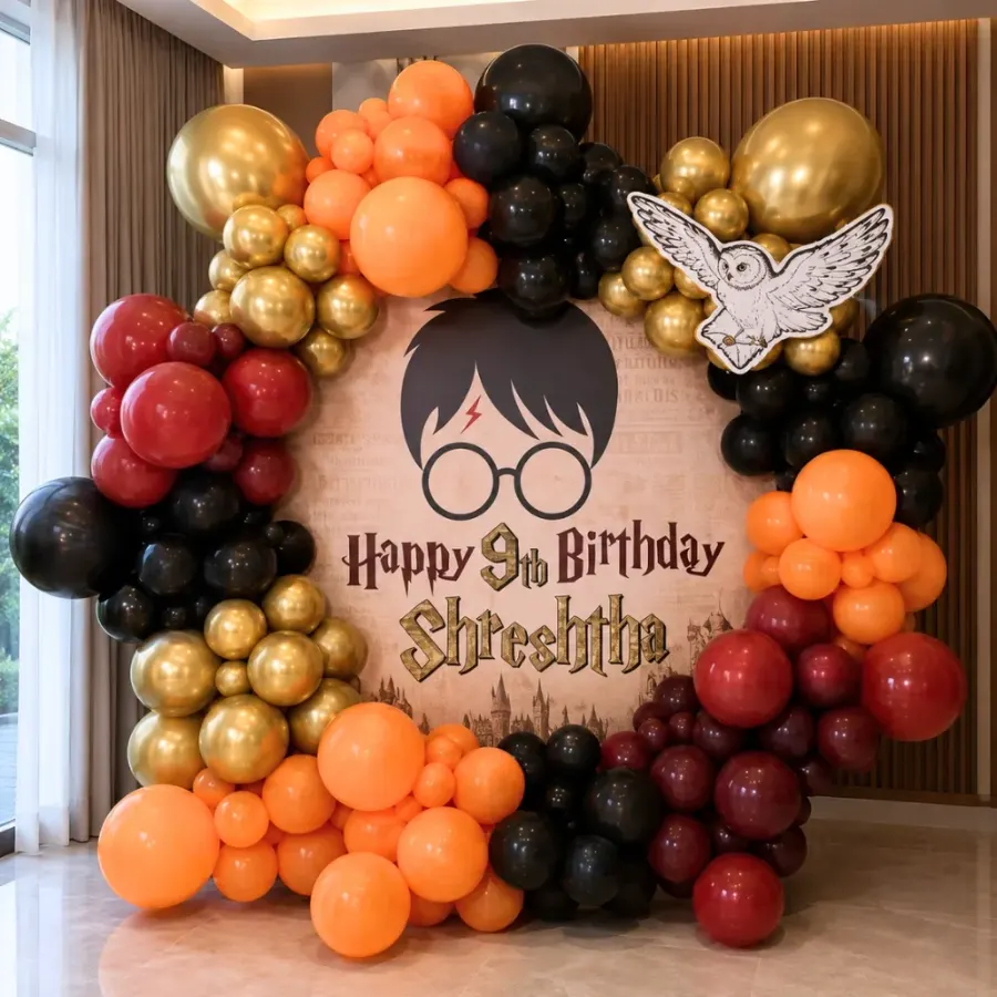Harry Potter Theme Decoration — decoration setup in Pune