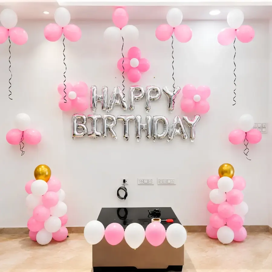 Simple Kids Birthday Decoration — decoration setup in Pune
