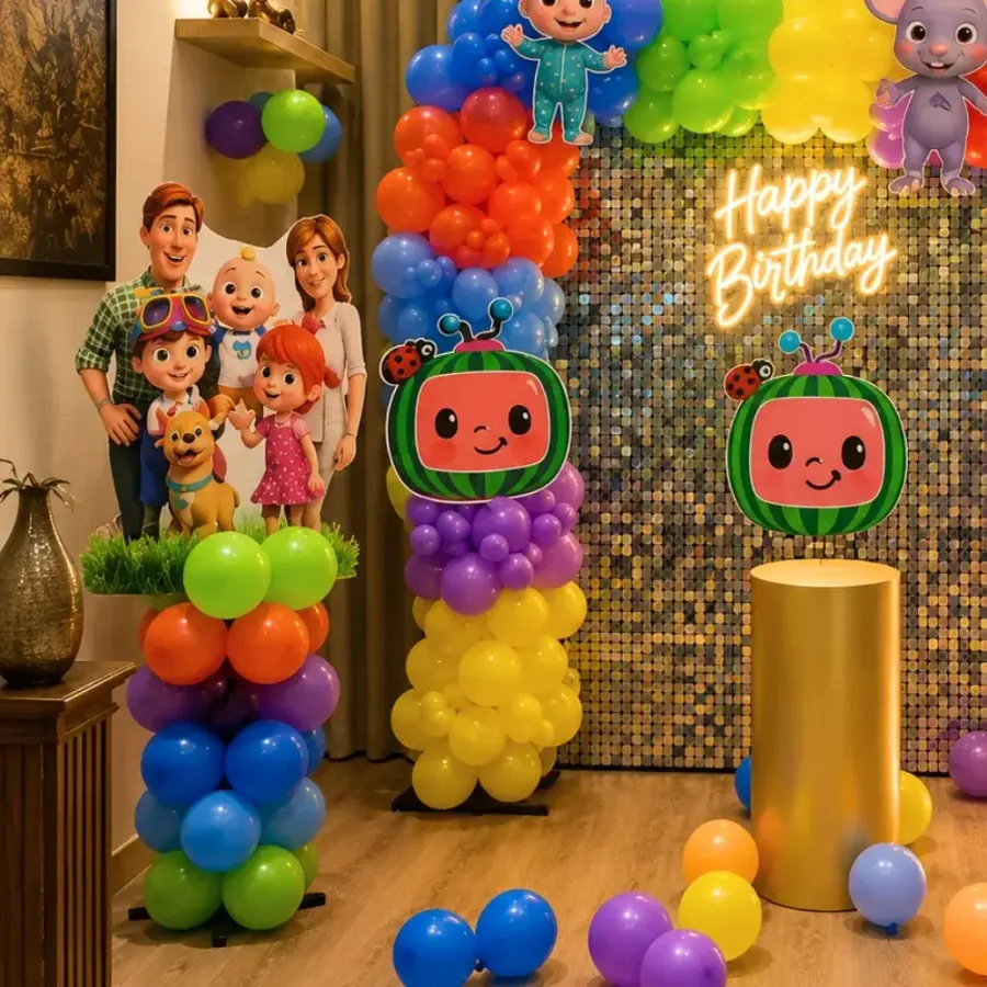 Cocomelon Backdrop Decoration — photo 2