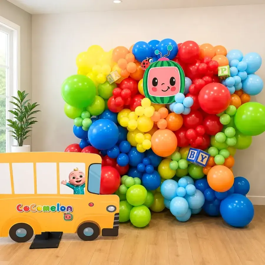 Cocomelon Wall Decor — decoration setup in Pune