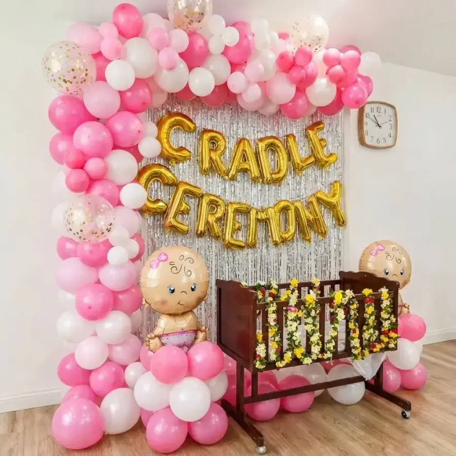 Cradle Balloon Arch Decoration — photo 2