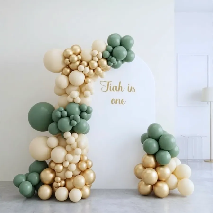 Simple Kid's Birthday Balloon Decoration — decoration setup in Pune