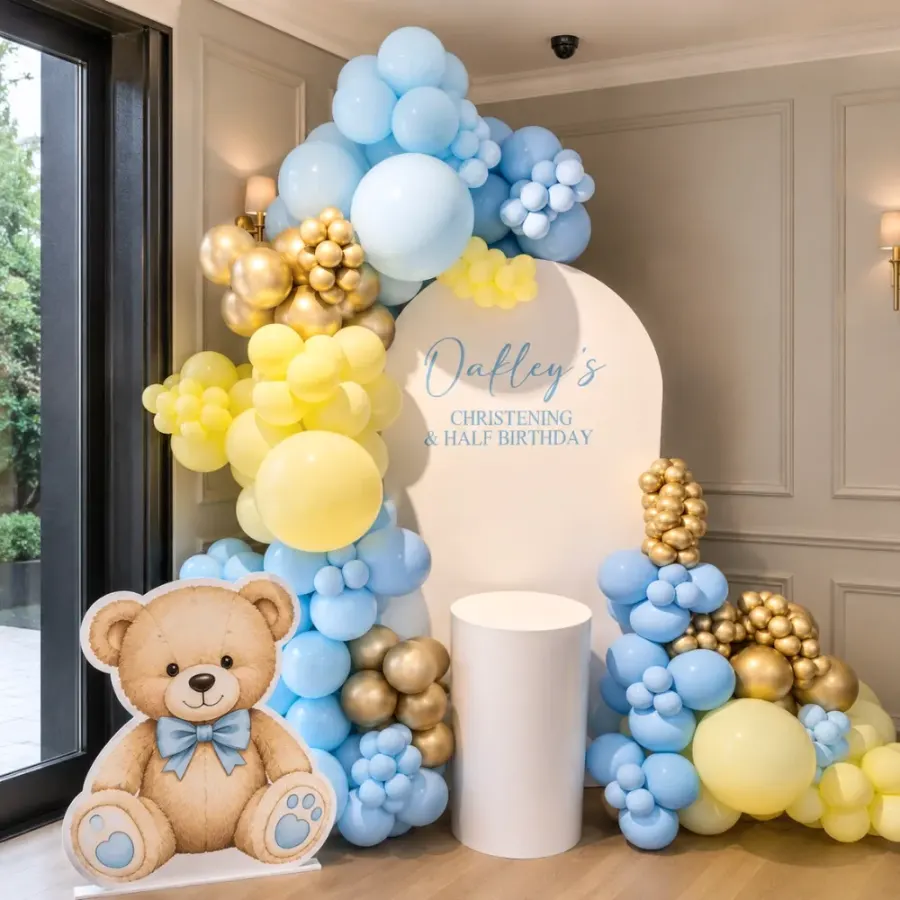 Christening and Half Birthday Decoration — decoration setup in Pune