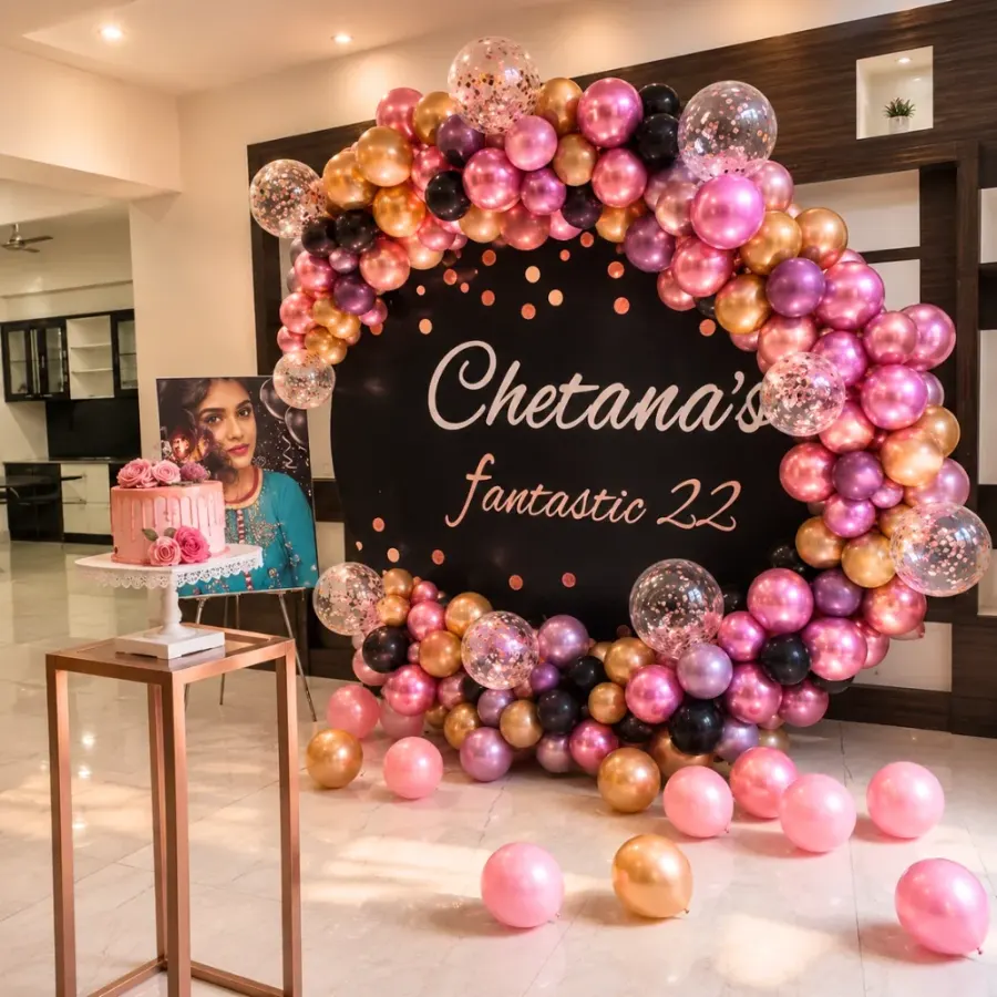 Photo Theme Decoration — decoration setup in Pune