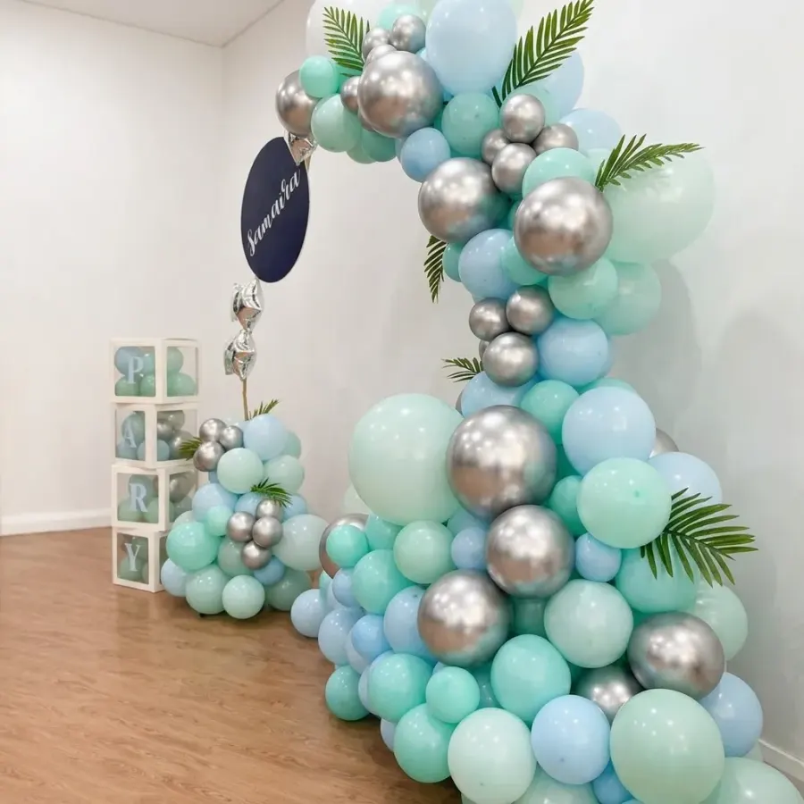 Naming Round Backdrop Decoration — photo 2