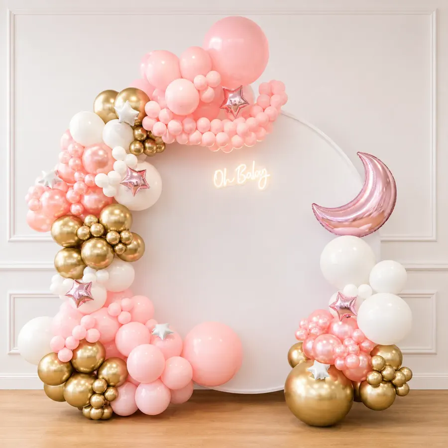Baby Shower Banquet Decor — decoration setup in Pune