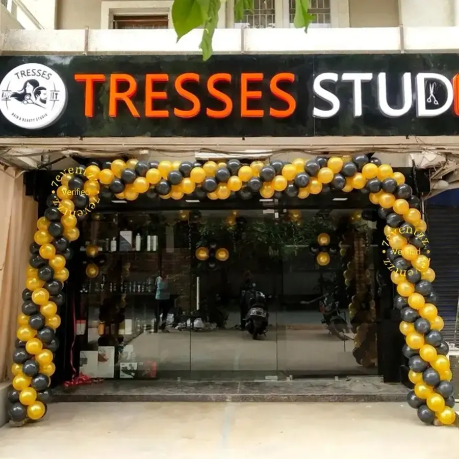Entrance Gate Decoration for Opening Ceremony — decoration setup in Pune