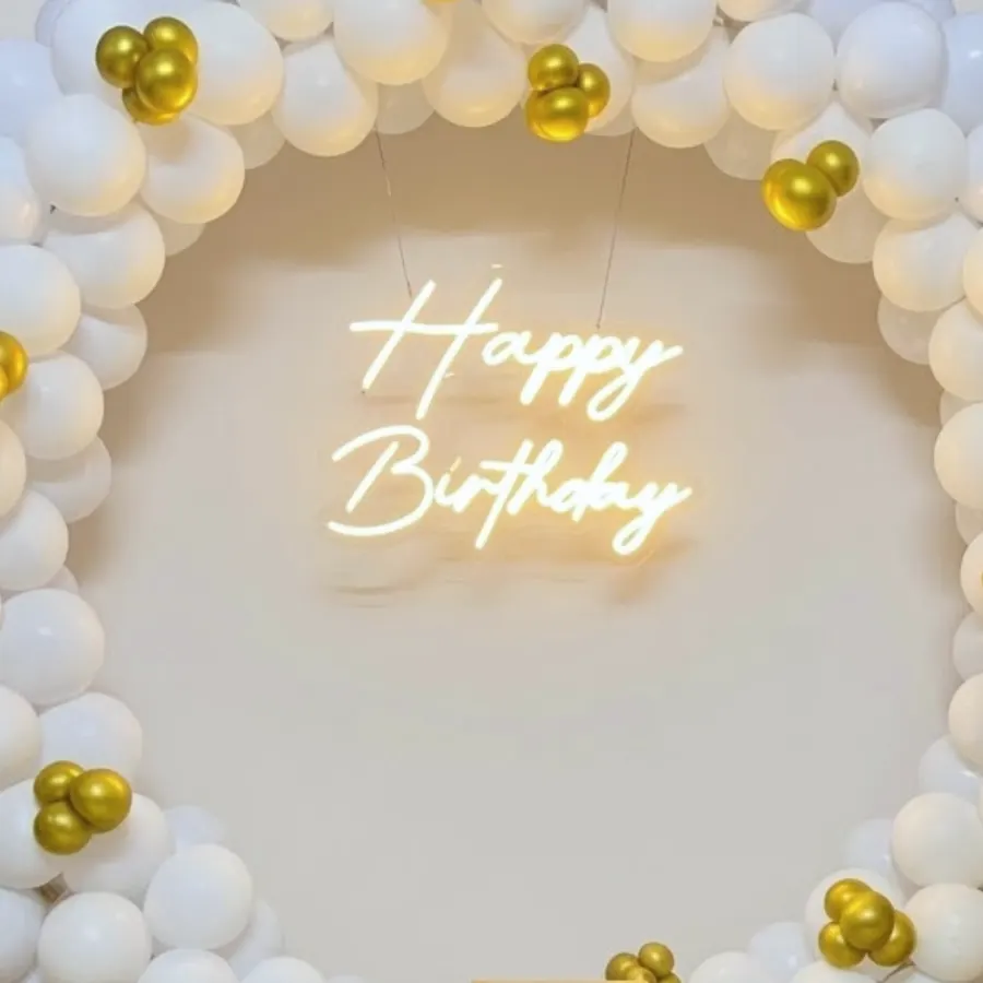 Ring Balloon Decoration For Birthday — photo 2