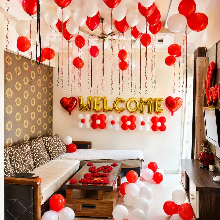 Baby Welcome Home Decoration — decoration setup in Pune