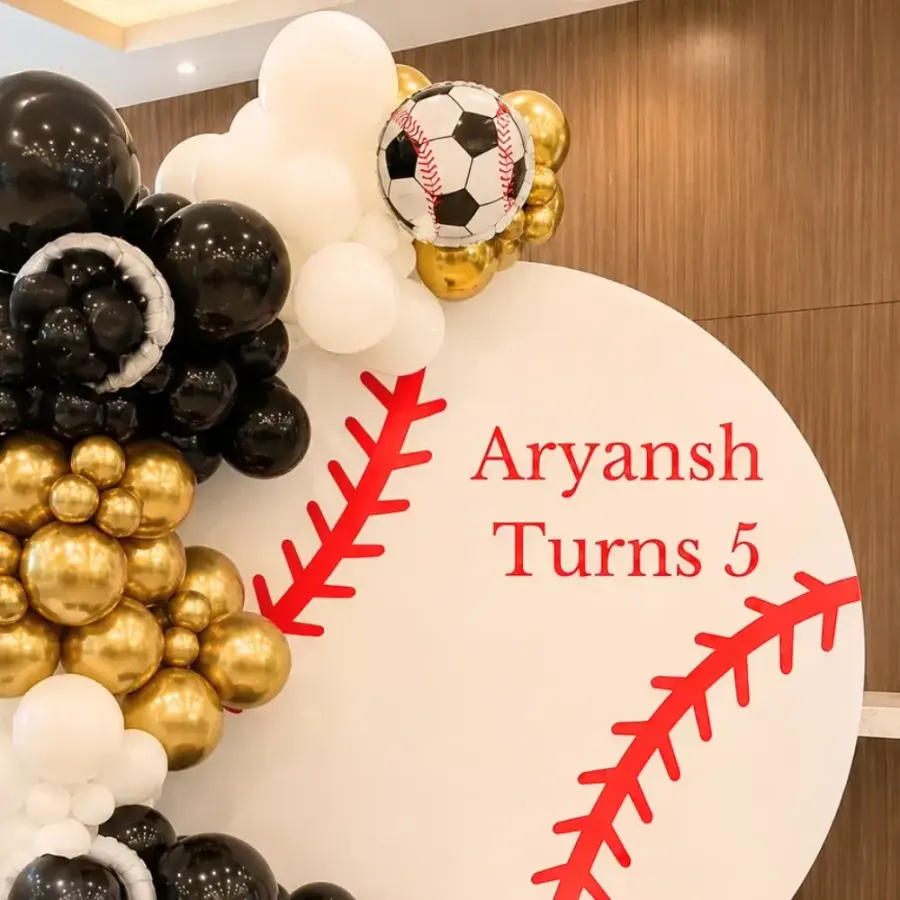 Football Theme Birthday Decoration — photo 2