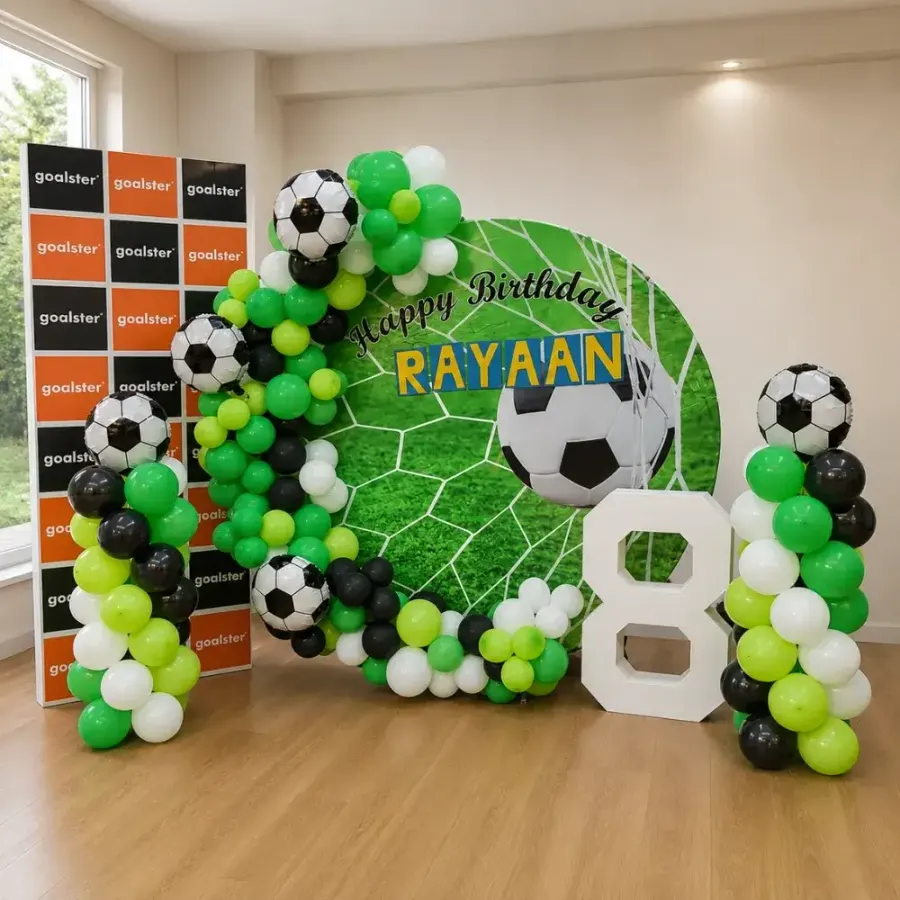 Football Theme Decoration — decoration setup in Pune