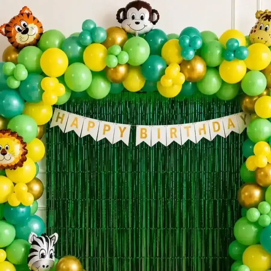Jungle Animal Birthday Decoration for Kids at Home — photo 2