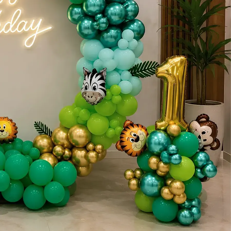 Jungle Theme Backdrop Decor — photo 2