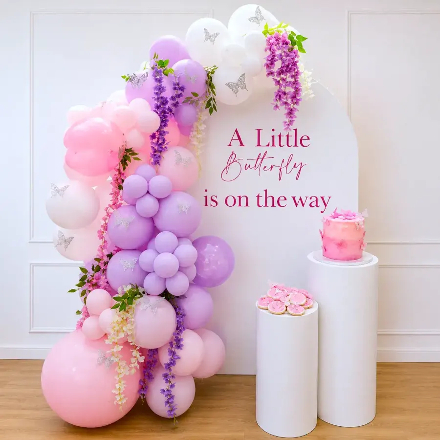 Little Butterfly Theme Setup — decoration setup in Pune