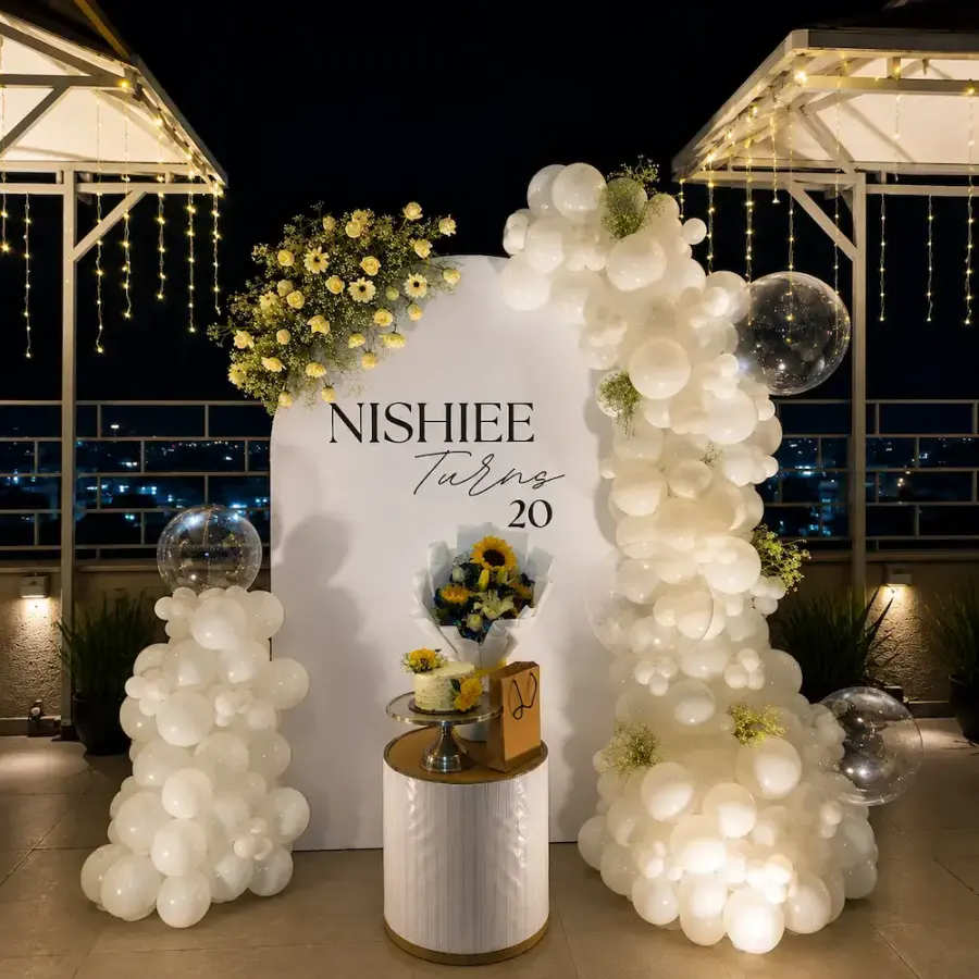 Luxury 20th Birthday Setup — decoration setup in Pune