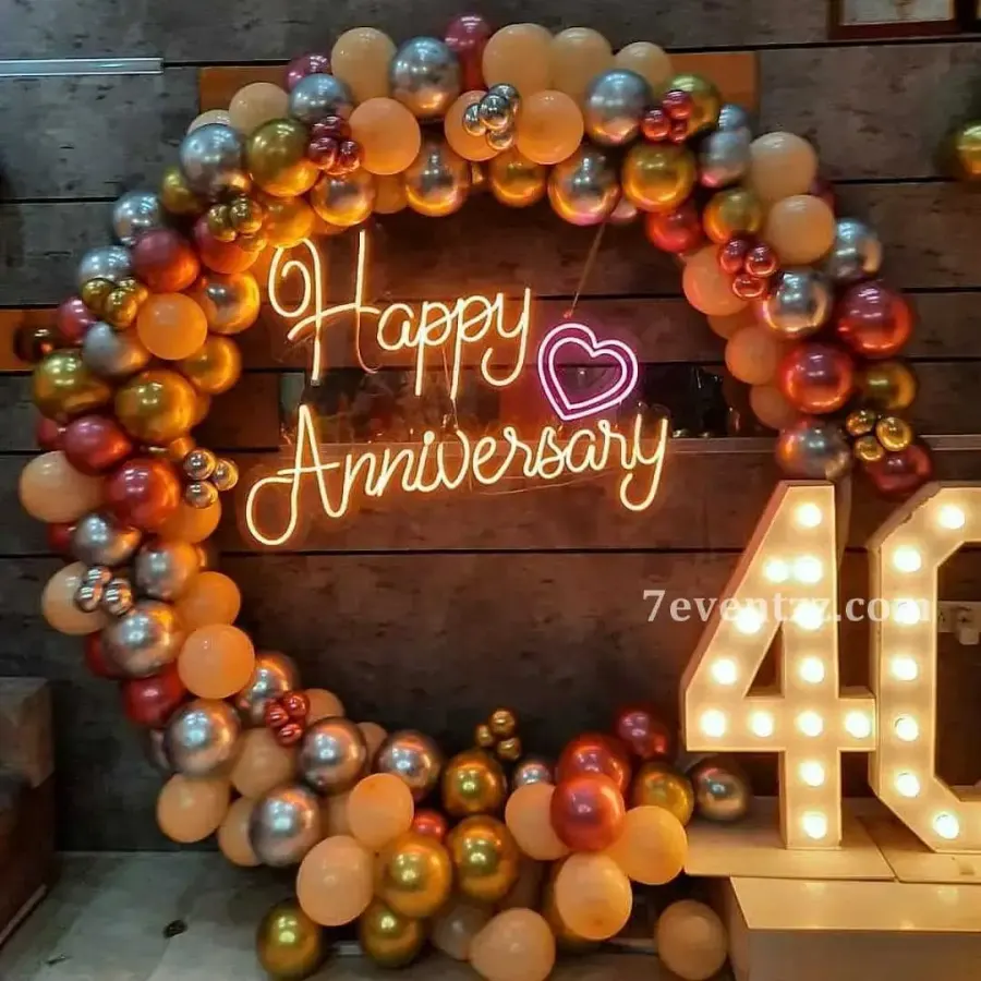Marriage Anniversary Ring Decoration — photo 2
