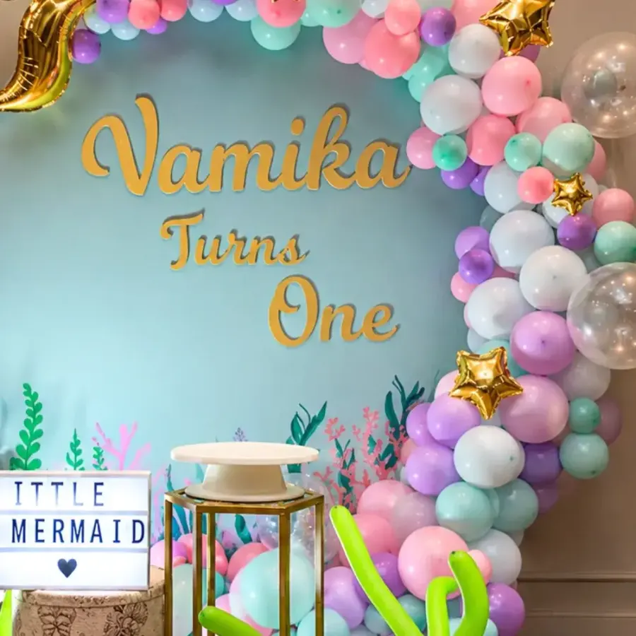 Mermaid Backdrop Decoration — photo 2