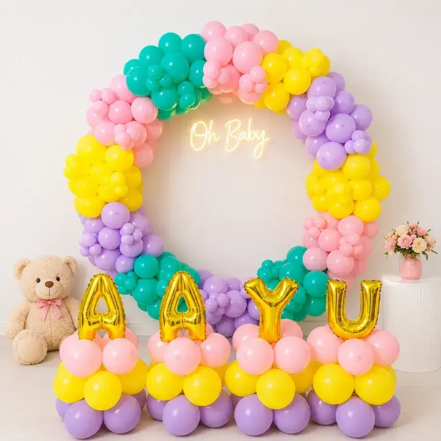 Oh Baby Ring Decor — decoration setup in Pune