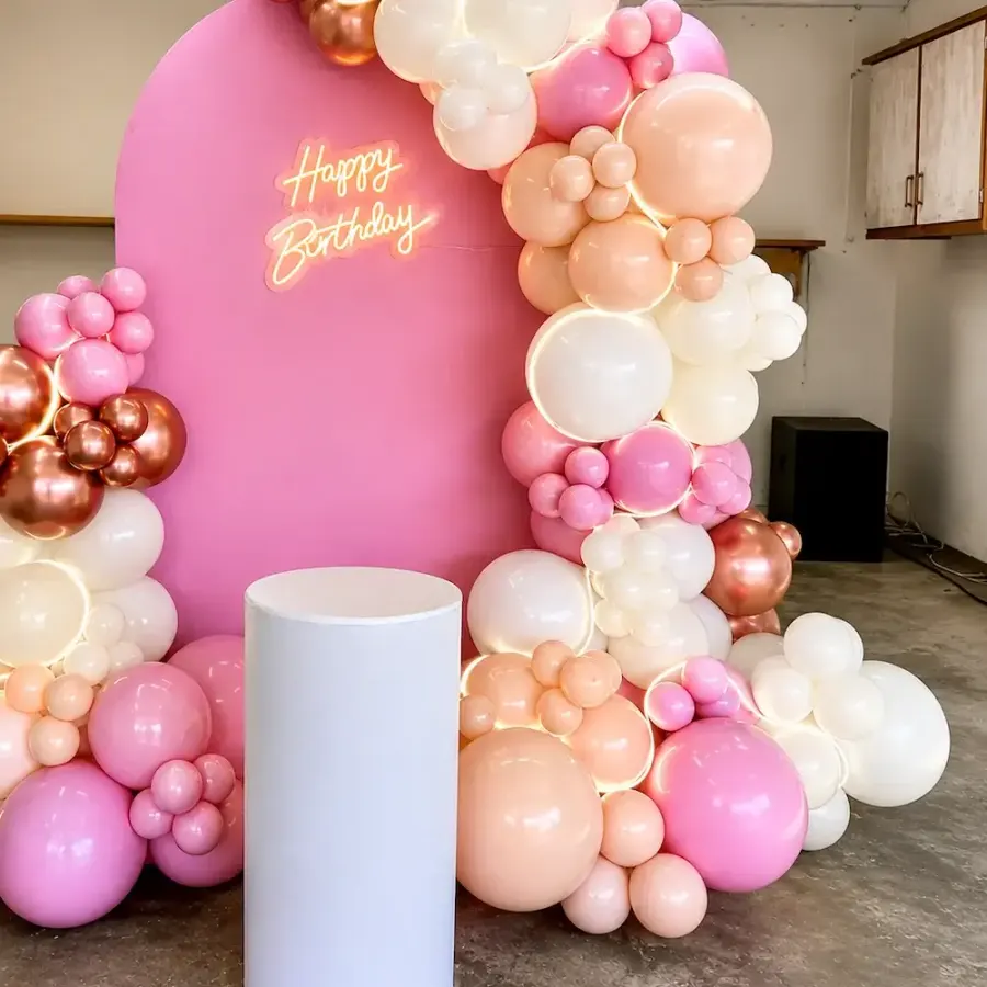 Pastel Birthday Party Decoration — photo 2