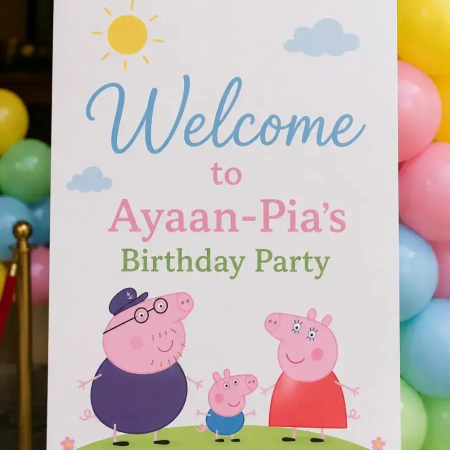 Peppa Pig Stage Decoration — photo 3