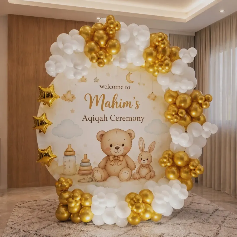Premium Baby Aqiqah Celebration Decor — photo 3