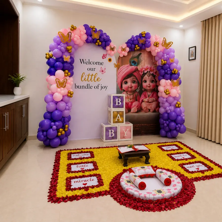 Premium Baby Welcome Ceremony Decoration — photo 2
