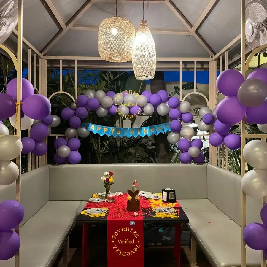 Private Dinner Cabana Setup — photo 3
