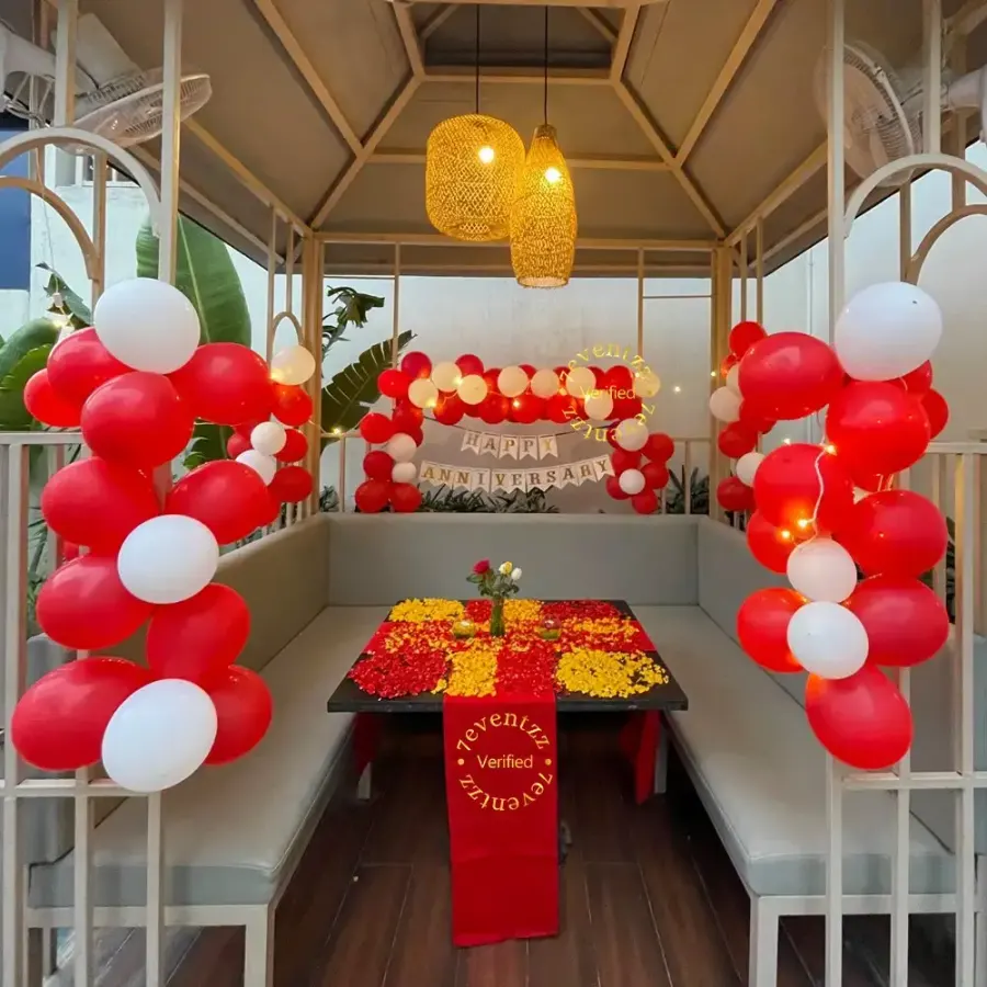 Private Dinner Cabana Setup — decoration setup in Pune