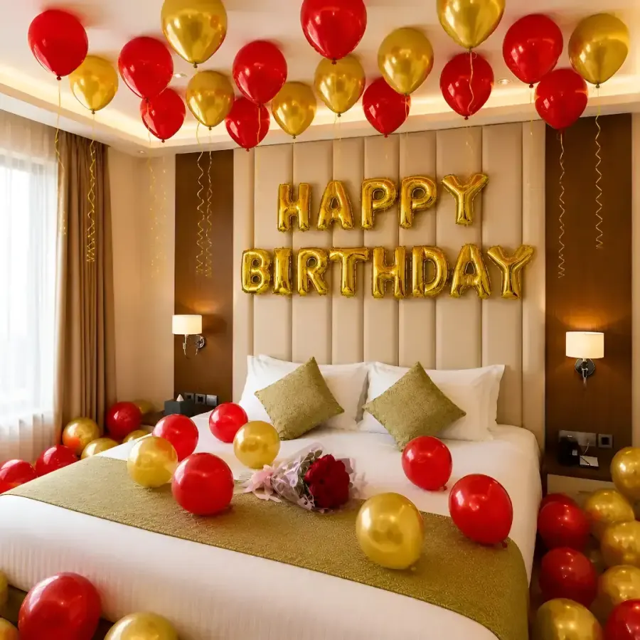 Simple Birthday Decoration — decoration setup in Pune