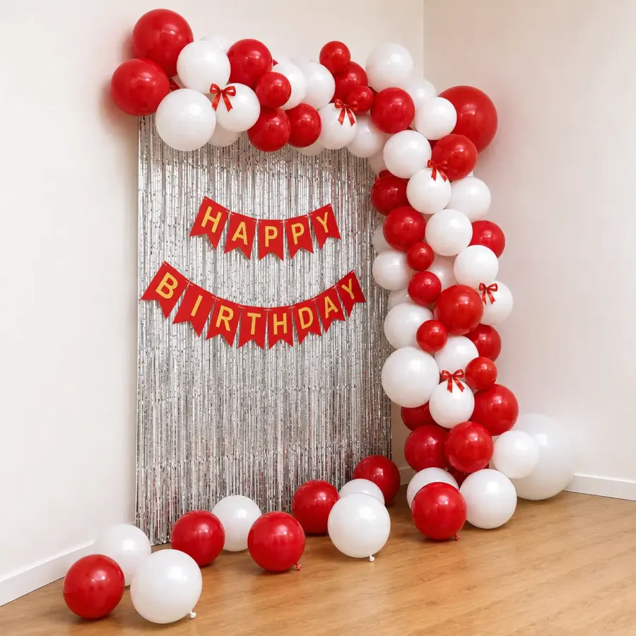 Simple Bow Theme Arch Decoration — photo 3