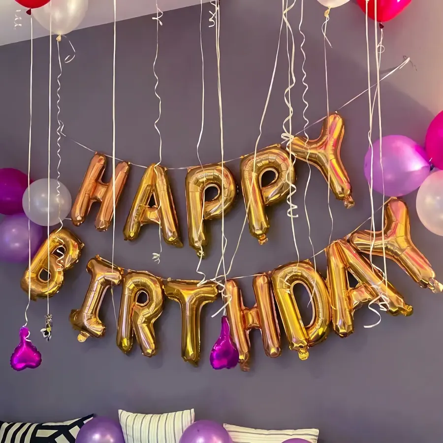 Simple Decoration for Birthday — decoration setup in Pune