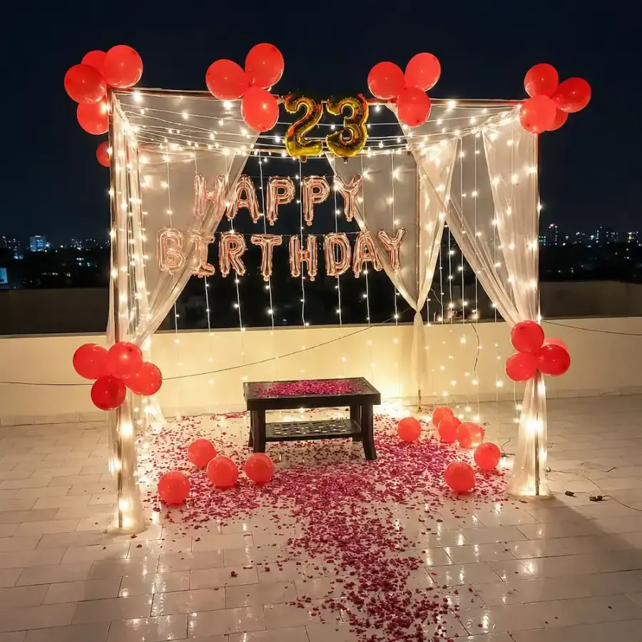 Simple Terrace Decoration — photo 2