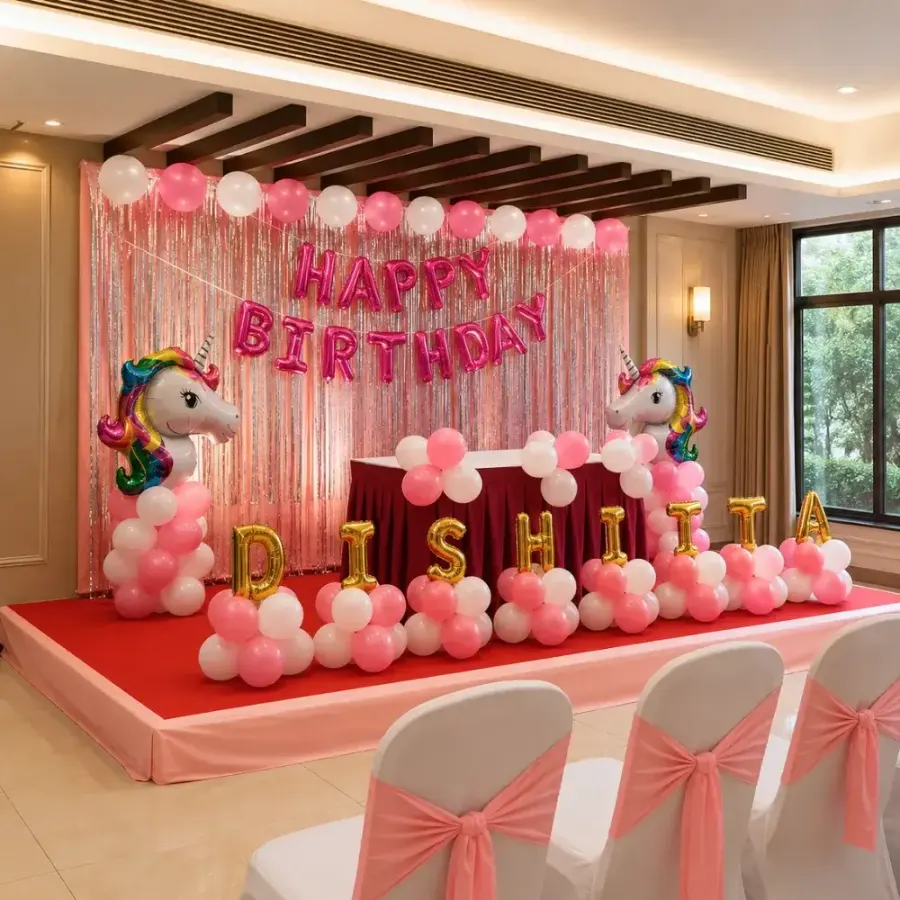 Simple Unicorn Stage Decoration — photo 2
