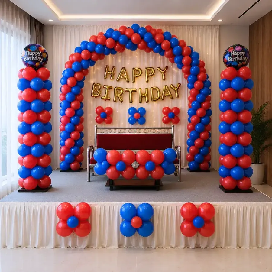 Stage Decoration Balloon — decoration setup in Pune